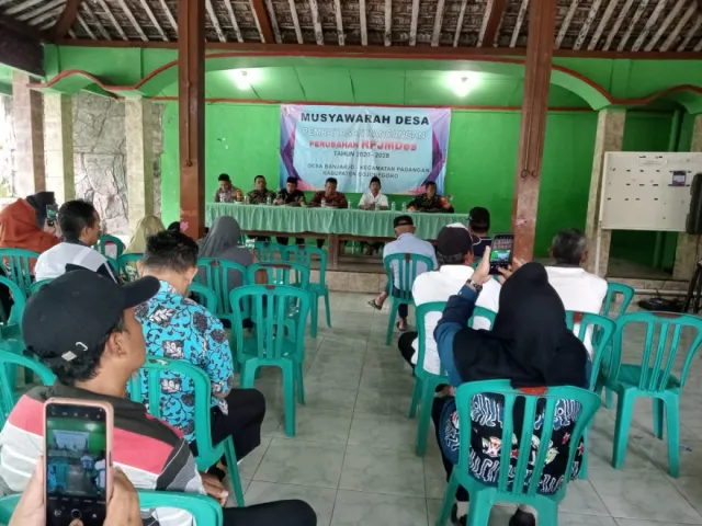MUSDES PERUBAHAN RPJMDes TAHUN 2020-2025